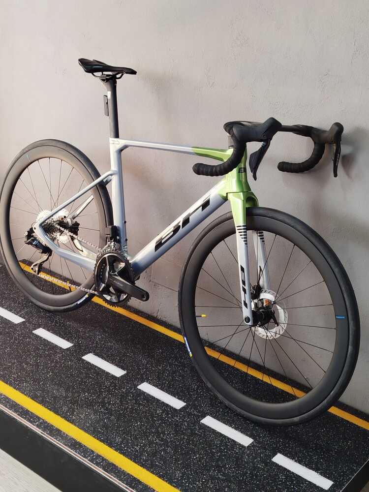 BICICLETA BH RS1 4.5 COPPER NEGRO GREEN TALLA M